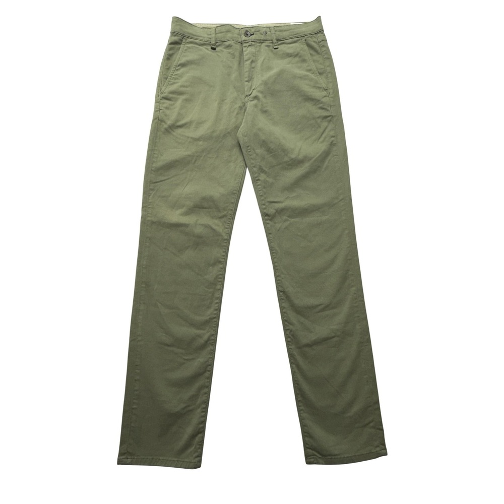 Rag & Bone Pants Mens 31x31 Green Chino Straight Stretch Army MBW22S712336ML